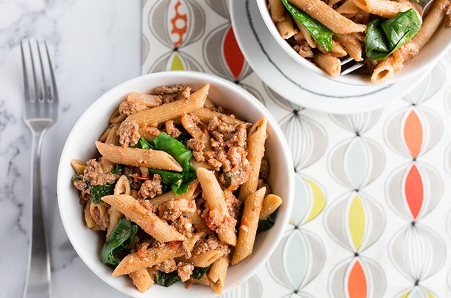 Aerial Pasta View