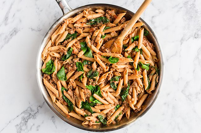 Lasagna in a Skillet