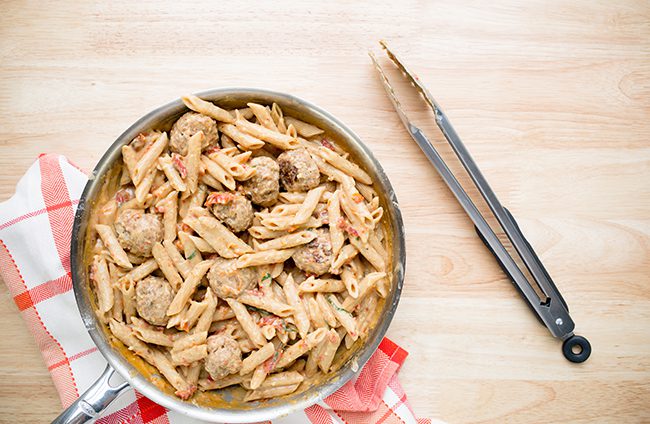 Pasta and Meatballs