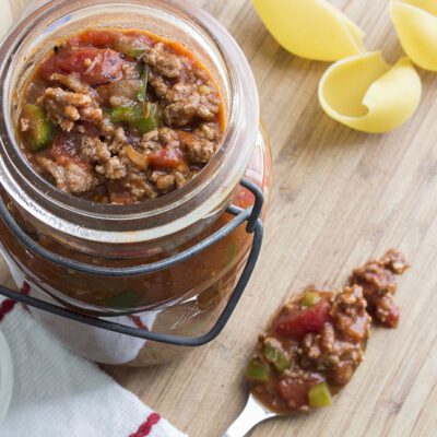 Healthy and Homemade Pasta Meat Sauce Recipe