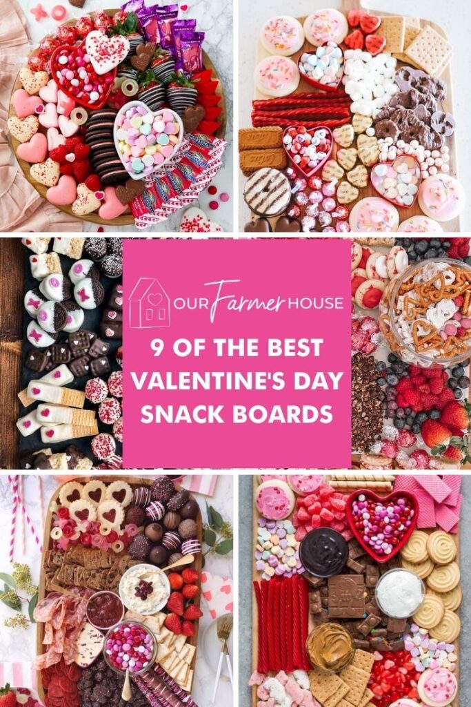 valentine's day snack boards
