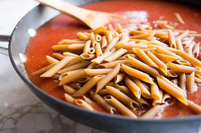 Noodles and Sauce