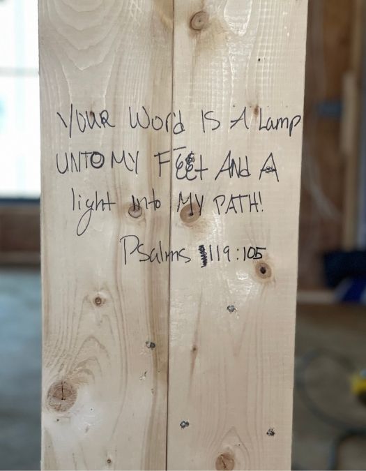 21 Favorite scriptures for a New House or Remodel