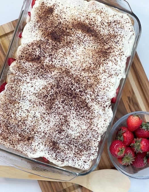 how to make strawberry tiramisu