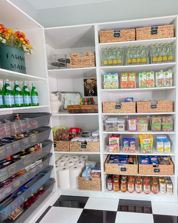 best ways to organize pantry